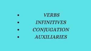 french verbs, auxiliaries, helping verbs