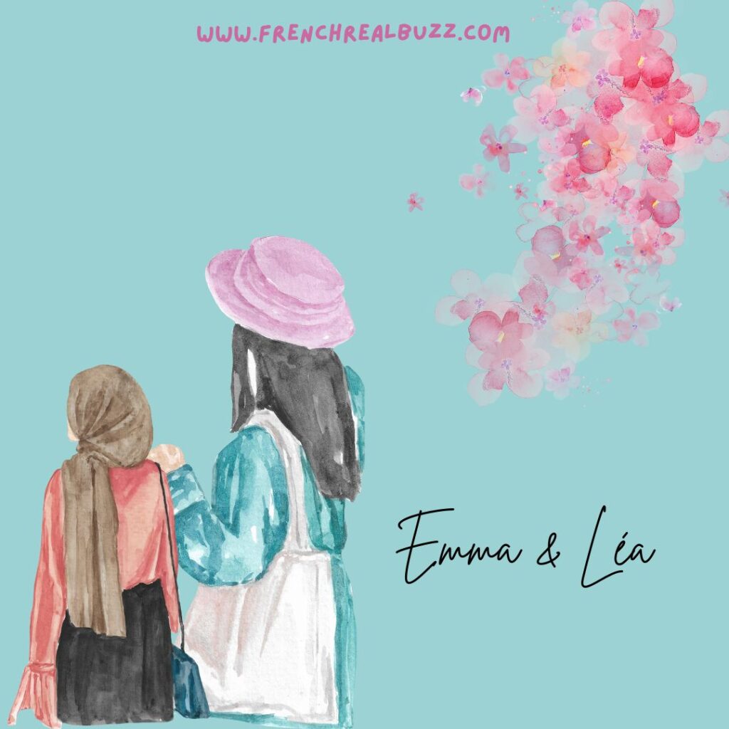 conversation between Emma and Léa