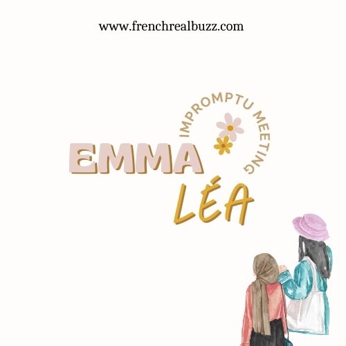 impromptu meeting of two girls, conversation between Emma and léa
