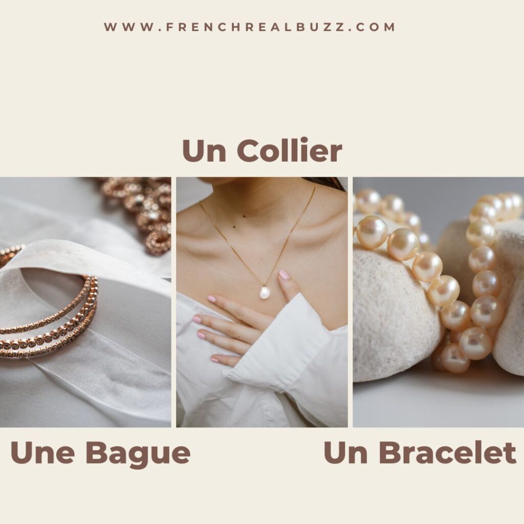 des bijoux en français